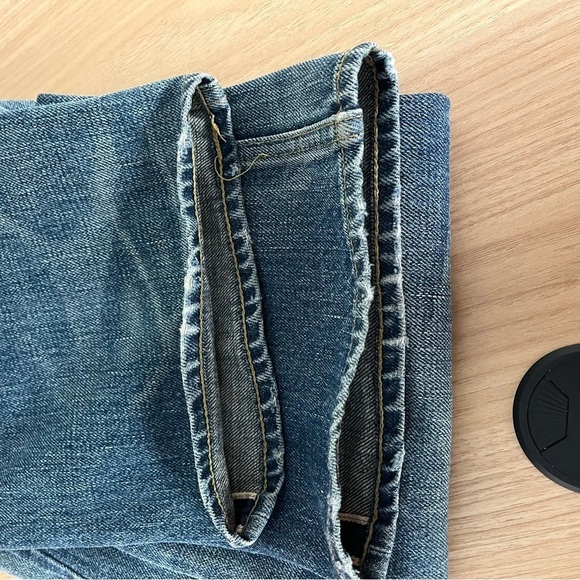 ORIGINAL FAKE sz 1 US sz 31-32 Blue Denim Jeans 2009 Japan KAWS - Picture 16 of 16